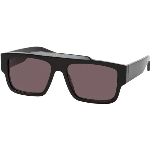 Square Sunglasses Inspired by 80s Style , unisex, Sizes: 56 MM - Gucci - Modalova