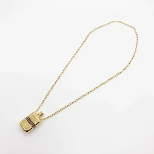 Pre-owned Metal necklaces , female, Sizes: ONE SIZE - Gucci Vintage - Modalova