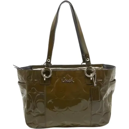 Pre-owned Tote Bags, female, , Size: ONE SIZE Pre-owned Leather totes - Coach Pre-owned - Modalova