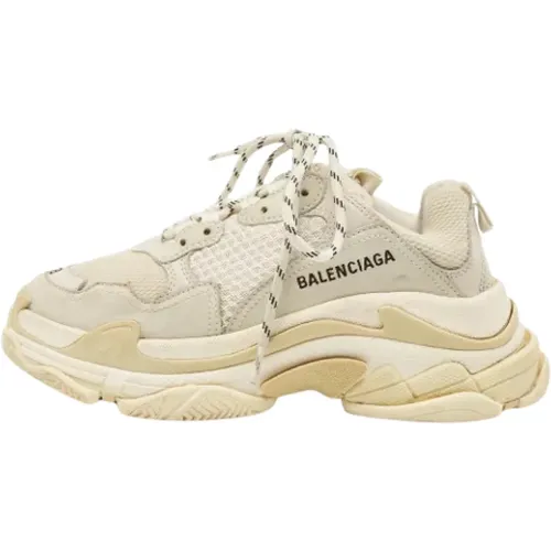 Pre-owned Sneakers, female, , Size: 8 US Pre-owned Mesh sneakers - Balenciaga Vintage - Modalova