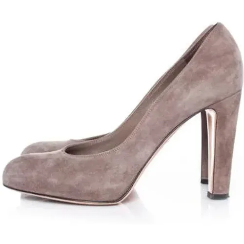 Pre-owned Pumps, female, , Size: 8 1/2 US Pre-ownedSuedeheels - Gianvito Rossi Pre-owned - Modalova