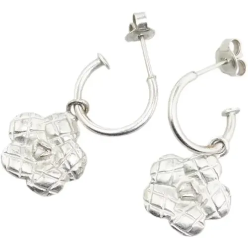 Pre-owned Jewellery, female, , Size: ONE SIZE Pre-owned Metal earrings - Chanel Vintage - Modalova