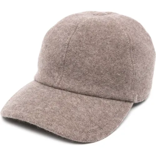 Caps, male, , Size: L Baseball Panno Hat - Fedeli - Modalova