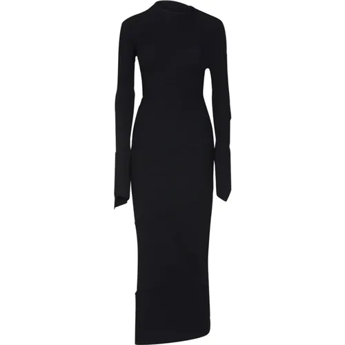 Spiral Maxi Dress , female, Sizes: S, M - Balenciaga - Modalova