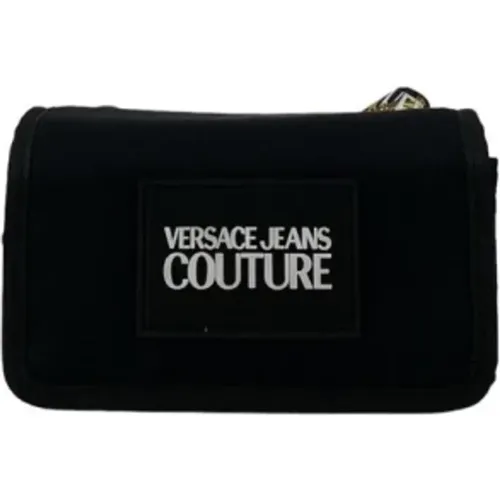 Men`s Logo Contrast Marsupio , male, Sizes: ONE SIZE - Versace Jeans Couture - Modalova