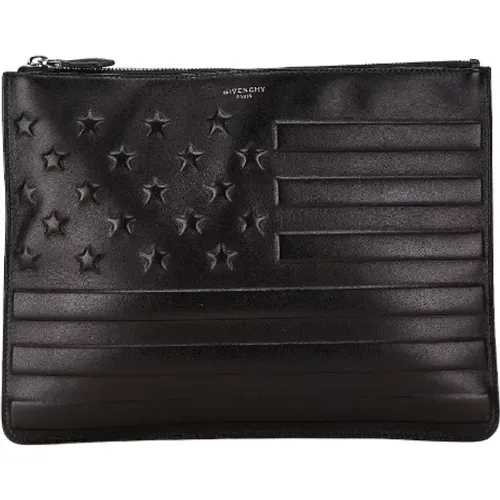 Pre-owned Clutches, female, , Size: ONE SIZE Pre-owned Leather clutches - Givenchy Pre-owned - Modalova