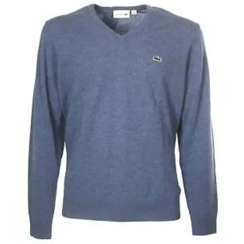 Sweater V-neck Style , male, Sizes: XS - Lacoste - Modalova