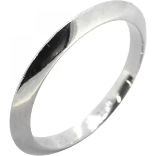 Pre-owned Jewellery, female, , Size: ONE SIZE Pre-owned Platinum rings - Tiffany & Co. Pre-owned - Modalova