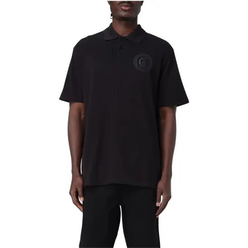 Polo Shirts, male, , Size: M Short Sleeve Polo Shirt - Just Cavalli - Modalova