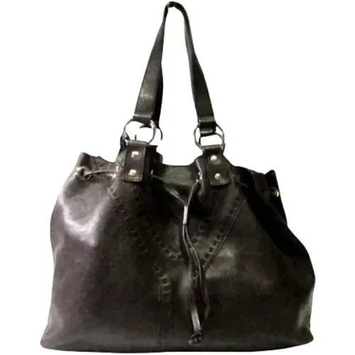 Pre-owned Leder Schultertasche , Damen, Größe: ONE Size - Yves Saint Laurent Vintage - Modalova