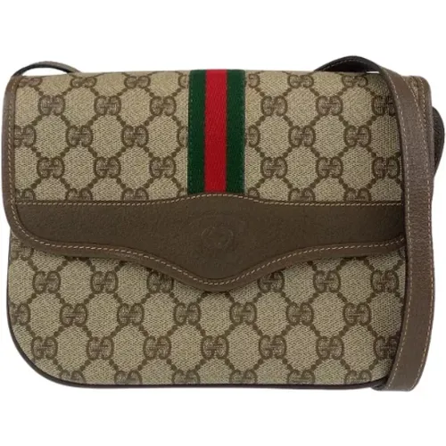 Pre-owned Canvas crossbody-bags , female, Sizes: ONE SIZE - Gucci Vintage - Modalova