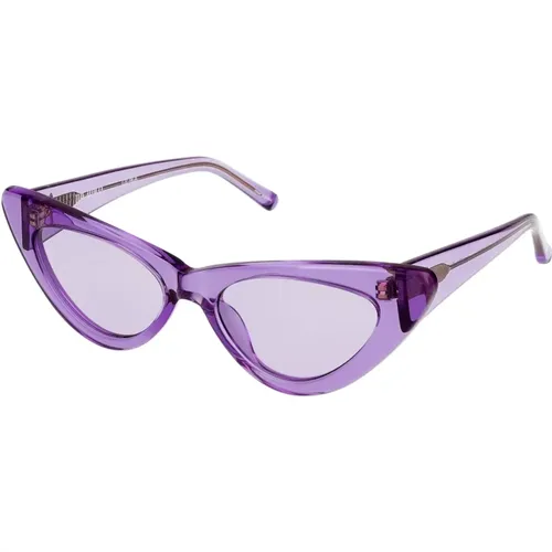 THE Attico Attico32 Dora Sunglasses , female, Sizes: 54 MM - Linda Farrow - Modalova
