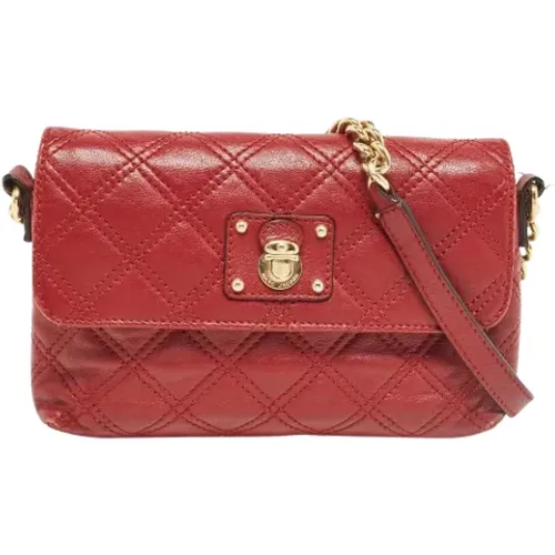 Pre-owned Cross Body Bags, female, , Size: ONE SIZE Pre-owned Leather shoulder-bags - Marc Jacobs Pre-owned - Modalova