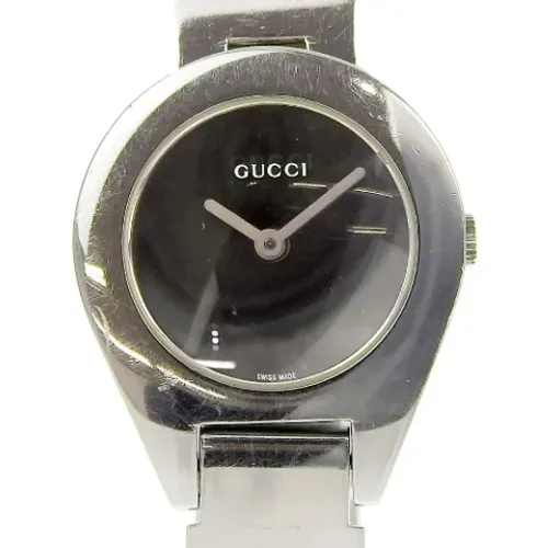 Pre-owned Watches, female, , Size: ONE SIZE Pre-owned Metal watches - Gucci Vintage - Modalova