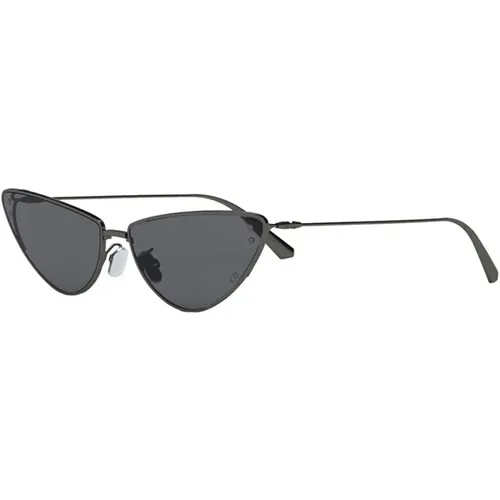 Shiny Gumetal Sonnenbrille , Herren, Größe: 63 MM - Dior - Modalova