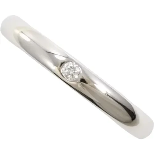 Pre-owned Jewellery, female, , Size: ONE SIZE Pre-owned Silver rings - Tiffany & Co. Pre-owned - Modalova