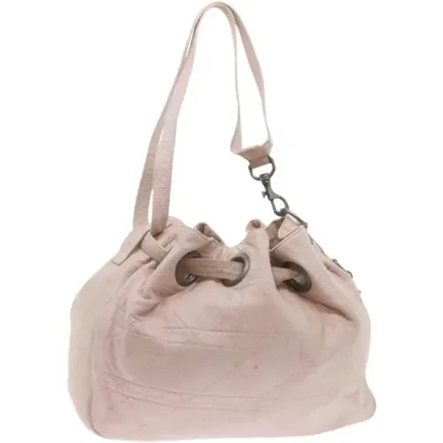 Pre-owned Bucket Bags, female, , Size: ONE SIZE Pre-owned Leather dior-bags - Dior Vintage - Modalova