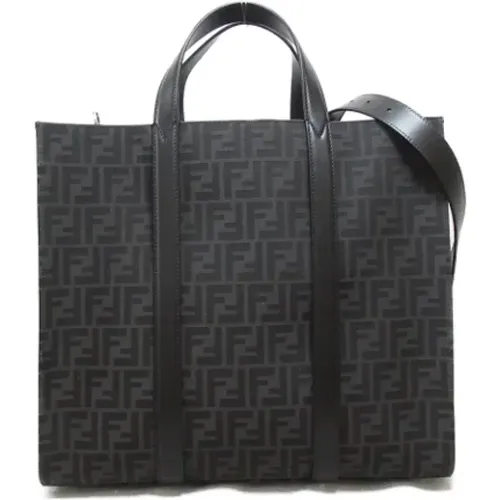 Pre-owned Tote Bags, female, , Size: ONE SIZE Pre-owned Canvas fendi-bags - Fendi Vintage - Modalova