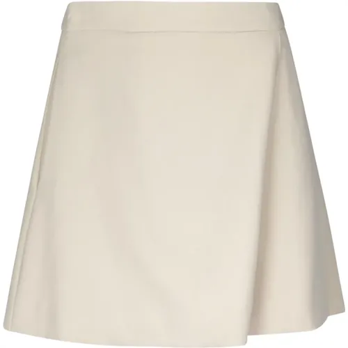 Elegant Ecru Skirt , female, Sizes: M, 2XS - Ottod'Ame - Modalova