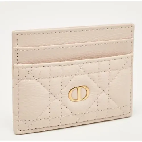 Pre-owned Leather wallets , female, Sizes: ONE SIZE - Dior Vintage - Modalova