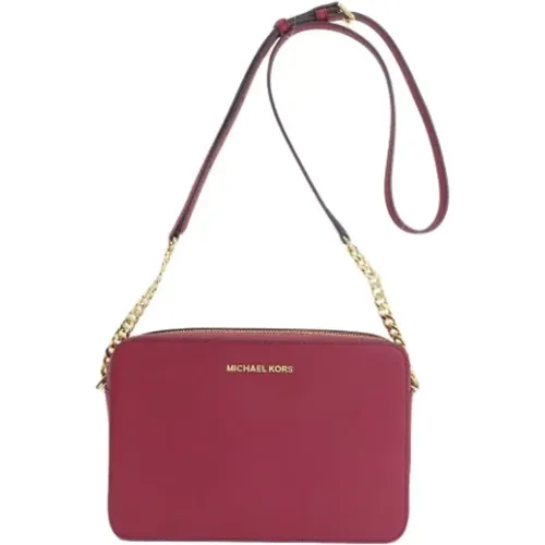 Pre-owned Cross Body Bags, female, , Size: ONE SIZE Pre-owned Leather shoulder-bags - Michael Kors Pre-owned - Modalova