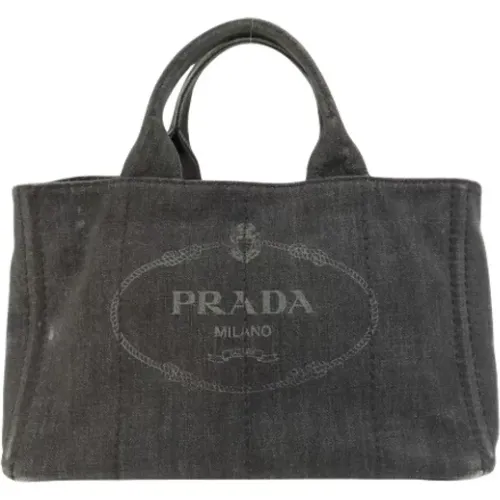 Pre-owned Canvas prada-bags , female, Sizes: ONE SIZE - Prada Vintage - Modalova