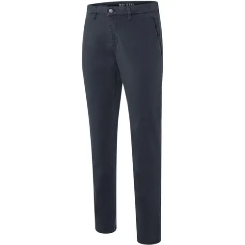 Contemporary Fit Navy Pants , male, Sizes: W32 - MAC - Modalova