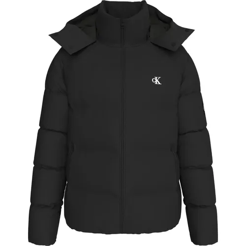 Quilted Down Jacket Aw24 , male, Sizes: M, S, 2XL, L, XS - Calvin Klein - Modalova