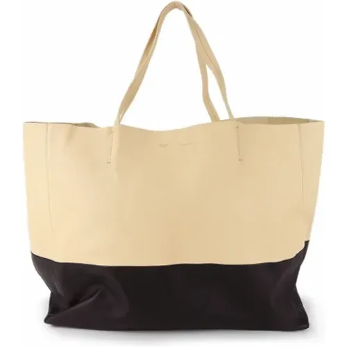 Pre-owned Tote Bags, female, , Size: ONE SIZE Pre-owned Leather totes - Celine Vintage - Modalova