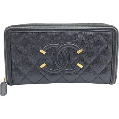 Pre-owned Leder portemonnaies - Chanel Vintage - Modalova