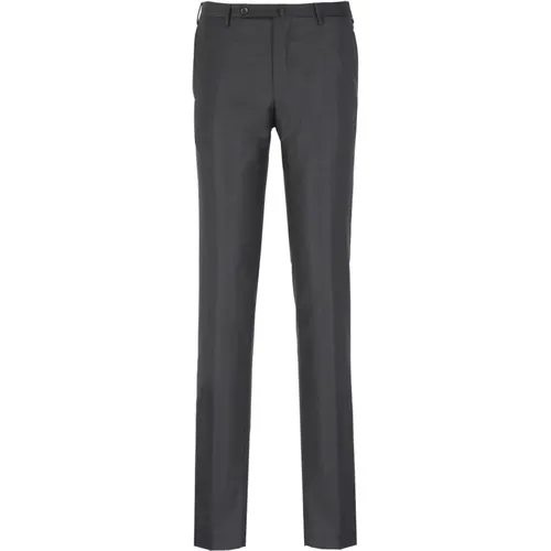 Suit Trousers, male, , Size: 2XL Cotton Trousers with Belt Loops - Incotex - Modalova