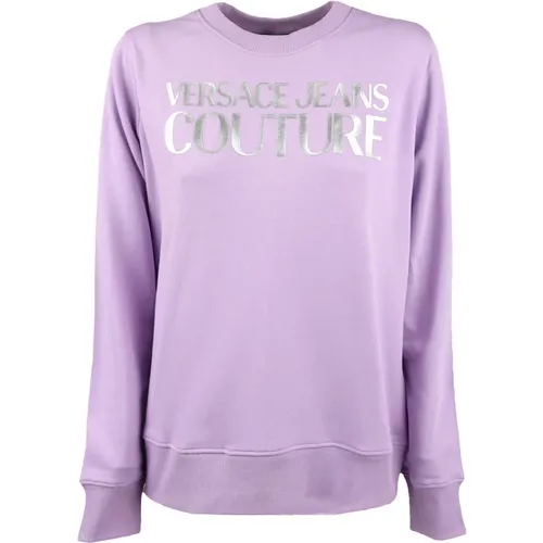 Sweatshirts , Damen, Größe: S - Versace Jeans Couture - Modalova