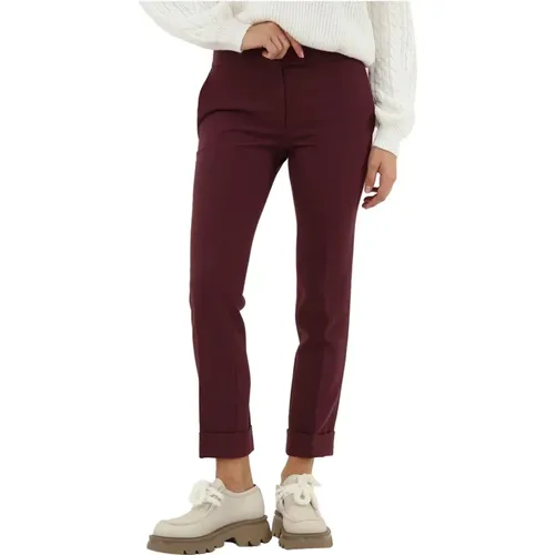 Elegante Slim Fit Hose , Damen, Größe: S - Twinset - Modalova