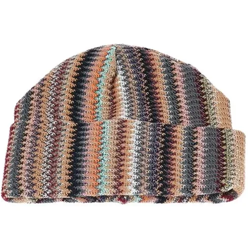 Beanies, female, , Size: ONE SIZE Wool Hat - Missoni - Modalova