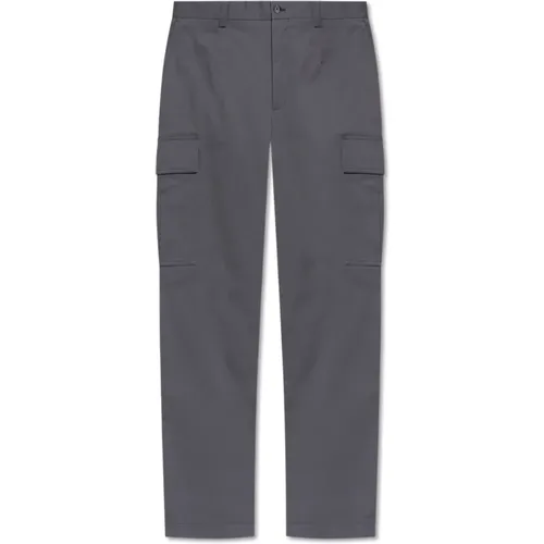 Straight Trousers, male, , Size: L Cotton cargo pants - Dolce & Gabbana - Modalova