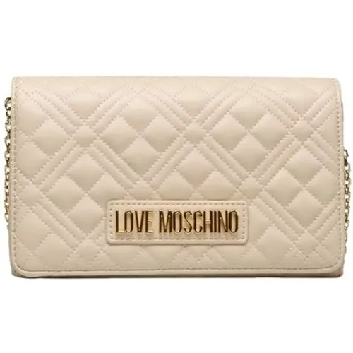 Schicke Umhängetasche mit Logo - Love Moschino - Modalova