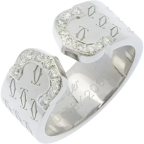 Pre-owned Jewellery, female, , Size: ONE SIZE Pre-owned Metal rings - Cartier Vintage - Modalova