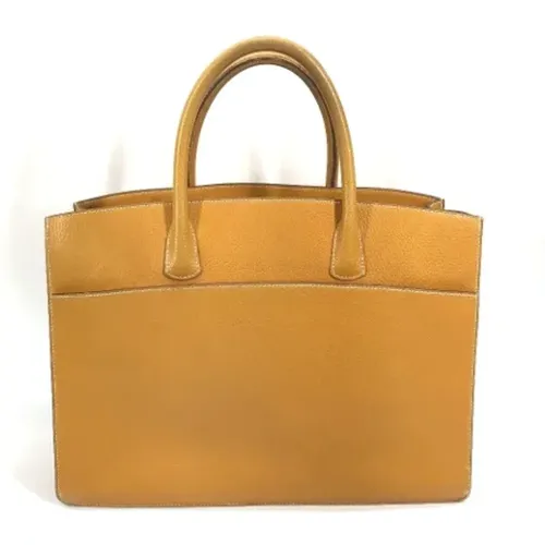 Pre-owned Tote Bags, female, , Size: ONE SIZE Pre-owned Leather handbags - Hermès Vintage - Modalova