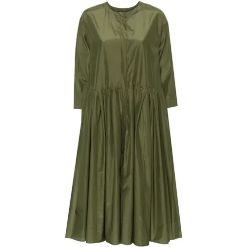 A-Line Dress with Belt , female, Sizes: 2XS, S, XS - Max Mara - Modalova