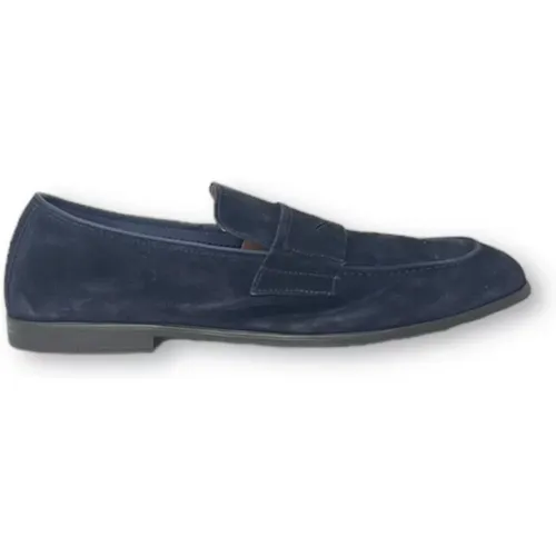 Loafers, male, , Size: 10 US Suede Moccasins - Mille885 - Modalova