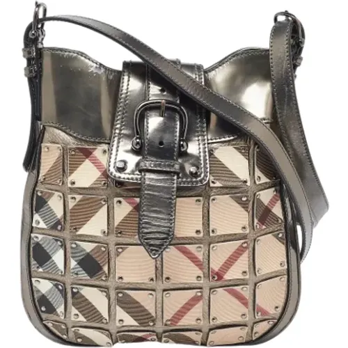 Pre-owned Leather crossbody-bags , female, Sizes: ONE SIZE - Burberry Vintage - Modalova