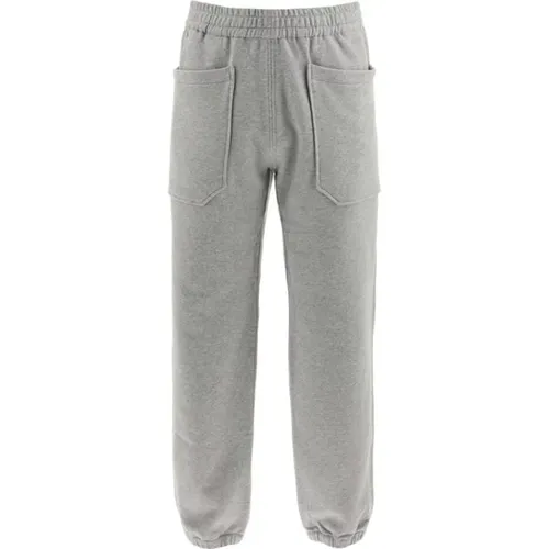 Baumwoll-Sweatpants mit elastischem Bund , Herren, Größe: XL - Ermenegildo Zegna - Modalova