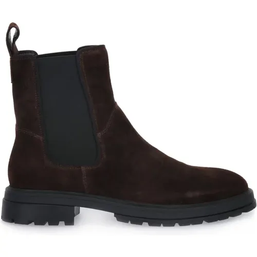 Johnny 2 Suede Java Chelsea Boots , male, Sizes: 10 UK, 8 UK - Vagabond Shoemakers - Modalova