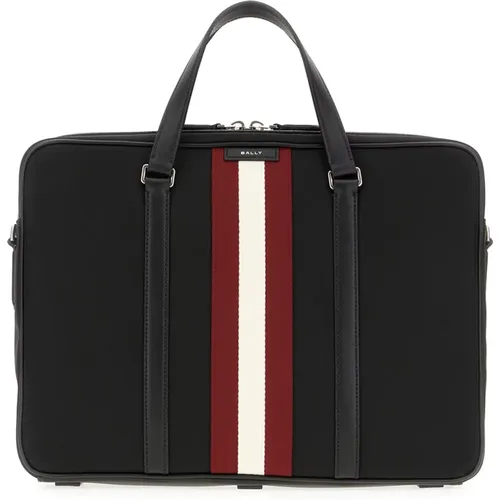 Laptop Bags & Cases, male, , Size: ONE SIZE Stylish Timepiece for Modern Fashionistas - Bally - Modalova