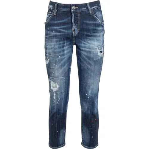 Slim-fit Jeans , female, Sizes: S - Dsquared2 - Modalova