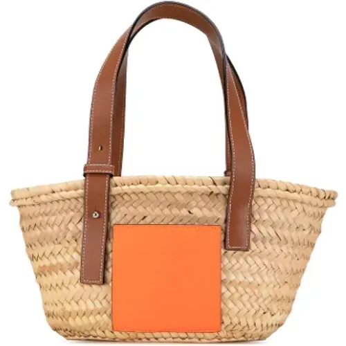 Pre-owned Tote Bags, female, , Size: ONE SIZE Pre-owned Raffia totes - Loewe Pre-owned - Modalova