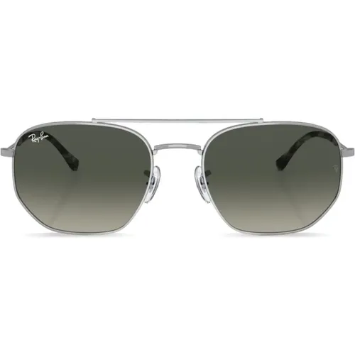 Silberne Sonnenbrille Rb3707 371 Stil , Herren, Größe: 54 MM - Ray-Ban - Modalova