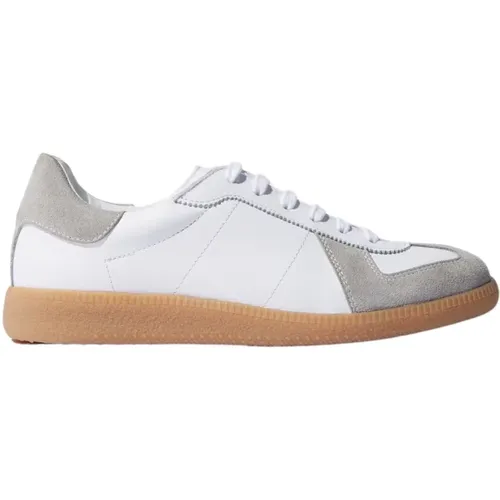 Weiße Low-Top Sneakers , Damen, Größe: 37 EU - Scarosso - Modalova