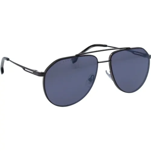 Iconic Sunglasses with 2-Year Warranty , male, Sizes: 60 MM - Hugo Boss - Modalova