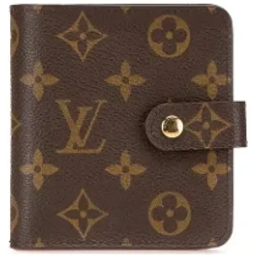 Pre-owned Wallets, female, , Size: ONE SIZE Pre-owned Canvas wallets - Louis Vuitton Vintage - Modalova